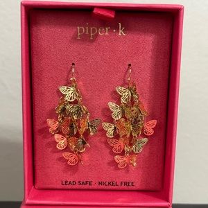 Piper K Butterfly Earrings
